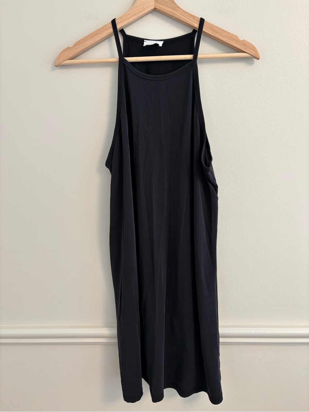 Dee Elly Sleeveless Black loose fit Dress - Effortless Everyday Style
